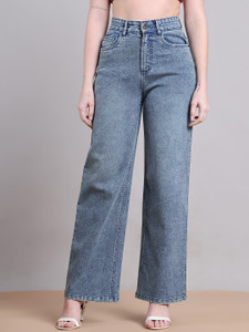 Puella Straight Fit Women Light Blue Jeans - Image 6