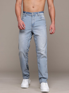 Roadster Straight Fit Men Blue Jeans