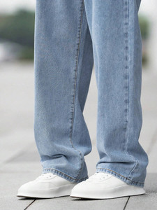 DENIM Light Blue Relaxed Fit Jeans - Image 4