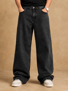 ASADRITA Baggy Fit Men Black Jeans - Image 6