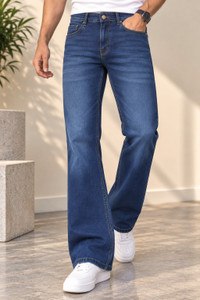 PODGE Boot-Leg Men Blue Jeans