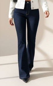 HUNTER & HAYES Regular Women Dark Blue Jeans