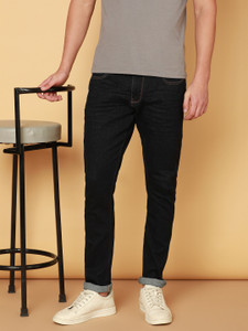 Wrangler Skinny Men Black Jeans