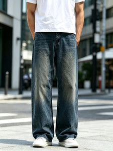 PRIMIAA Loose Fit Men Green Jeans - Image 6