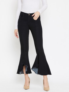 Nifty Flared Women Black Jeans