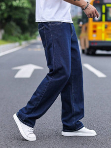 DENIM LOOK Relaxed Fit Men Blue Jeans