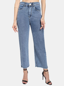 Live Ok Straight Fit Women Light Blue Jeans