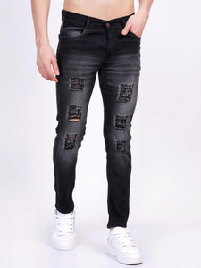 mevan Slim Men Dark Grey Jeans