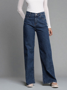 GUTI Flared Women Blue Jeans