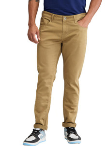 Spykar Slim Men Brown Jeans
