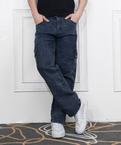 White leapard Men Cargos