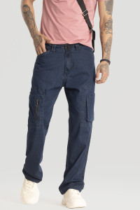 Snitch Regular Men Blue Jeans