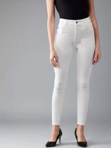 hovac Regular Women White Jeans