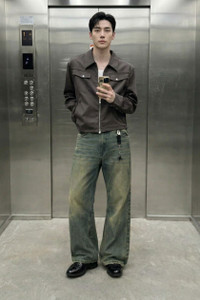 KOTTY Light Green Men Jeans - Image 6