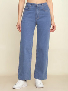 zayla Flared Women Blue Jeans