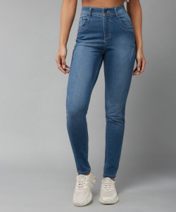 DOLCE CRUDO Skinny Women Blue Jeans