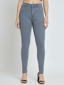 Akacy Slim Women Grey Jeans
