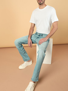 Wrangler Slim Men Blue Jeans