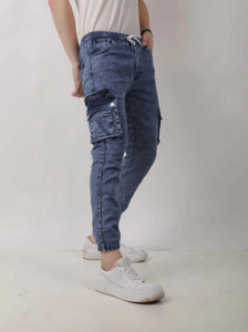 Masher Jogger Fit Men Light Blue Jeans