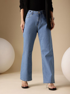 CHEMISTRY Straight Fit Women Blue Jeans