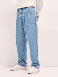 THE BEAR HOUSE Loose Fit Men Light Blue Jeans