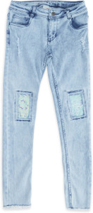Pantaloons Junior Regular Girls Blue Jeans