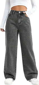 TYFFYN Flared Women Grey Jeans