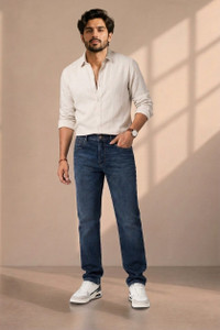 zayla Regular Men Blue Jeans