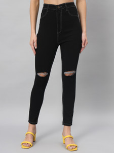 GUTI Skinny Women Black Jeans