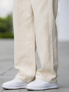 BELLV Straight Fit Men Beige Jeans - Image 6