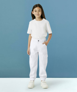 KILLER Jogger Fit Girls White Jeans