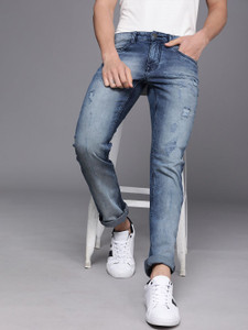 WROGN Regular Men Blue Jeans