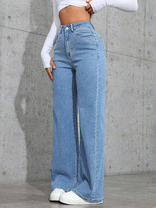 HUNTER HAYES Straight Fit Women Light Blue Jeans