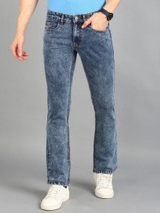 Urbano Boot-Leg Men Blue Jeans