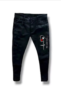 Gruff Slim Men Black Jeans