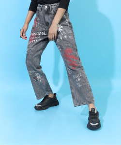 Tokyo Talkies Regular Women Grey Jeans