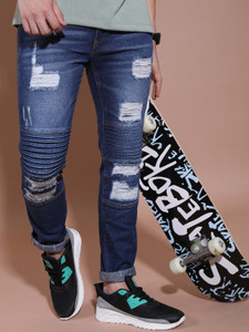 HIGHLANDER Super Skinny Men Blue Jeans