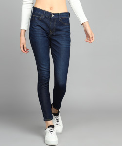 LEVI'S 710 Super Skinny Women Blue Jeans