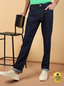 Wrangler Slim Men Dark Blue Jeans