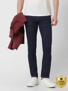 PETER ENGLAND Skinny Men Black Jeans