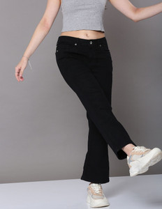 FLYING MACHINE Regular Women Black Jeans