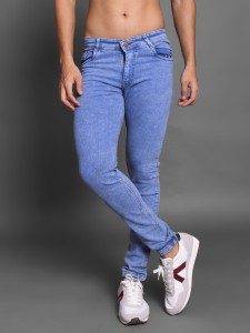 Lzard Slim Men Light Blue Jeans