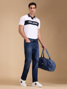 Pepe Jeans Straight Fit Men Dark Blue Jeans
