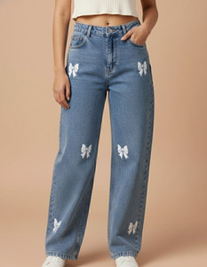 LEMON FRESH CREATIONS Boyfriend Women Blue Jeans