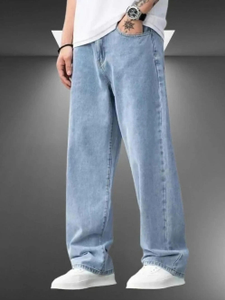 lyrx Boyfriend Men Light Blue Jeans