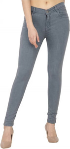 SKYGLORY Skinny Women Grey Jeans