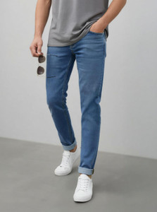 Supernova Inc. Slim Men Light Blue Jeans