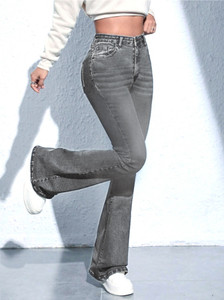 WaltZ Flared Women Grey Jeans