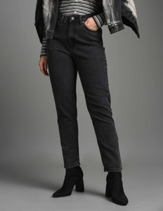 FLYING MACHINE Relaxed Fit Women Dark Grey Jeans