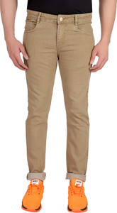RAGZO Slim Men Brown Jeans